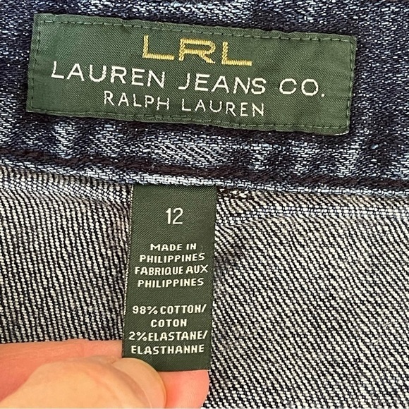 Ralph Lauren Zipper Pocket Straight Leg Jeans 12 - Picture 11 of 14